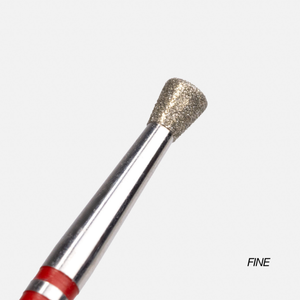 Cuticle Nail Drill Bit – Diamond Bit 2.5×2.7mm (Conical Micro / Inverted Cone) – Fine