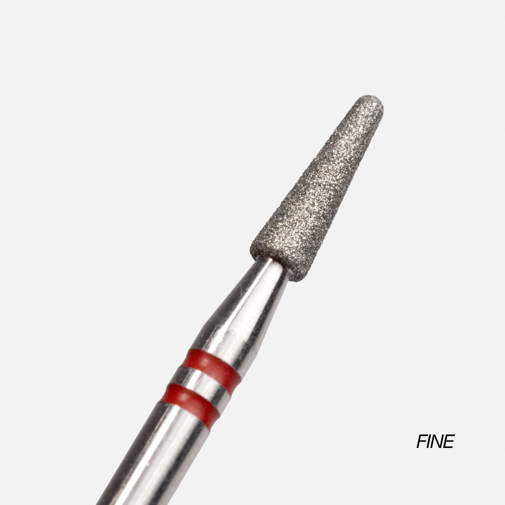 Cuticle Nail Drill Bit – Diamond Bit 2.5×8mm (Round Cone) - Medium/Fine