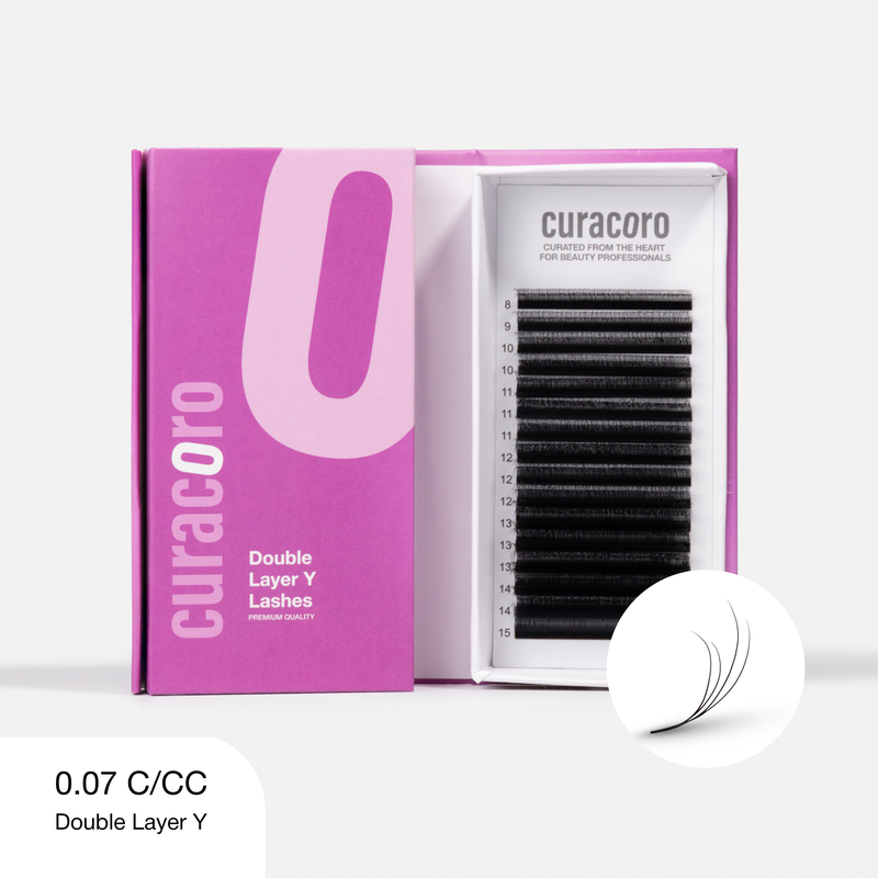 Double Layer Y Lashes (Soft, wispy and textured look)