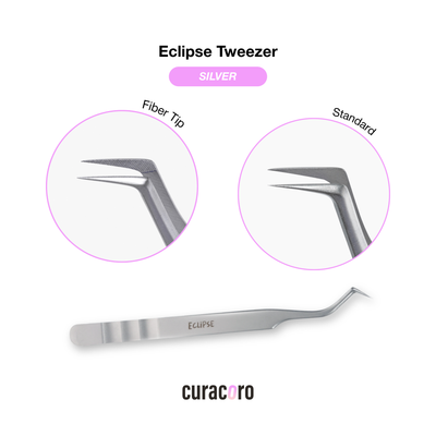 DreamCatcher Slim Boost Tweezer – Light Grip Lash Tweezer | Curacoro