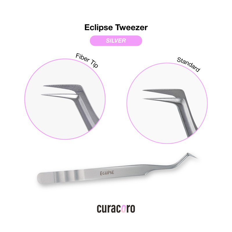 DreamCatcher Slim Boost Tweezer – Light Grip Lash Tweezer | Curacoro