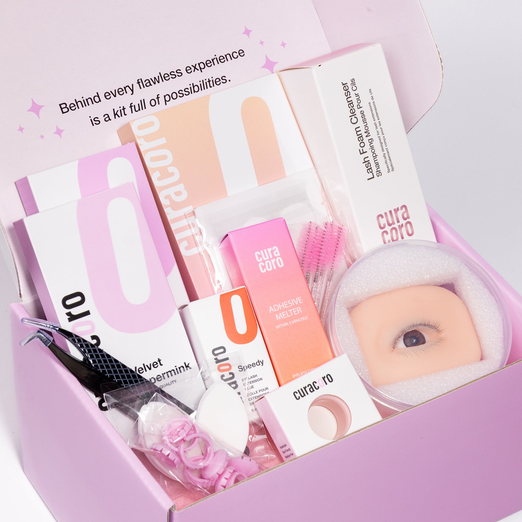 Volume Eyelash Extension Training Kit (upgraded 2025 version)