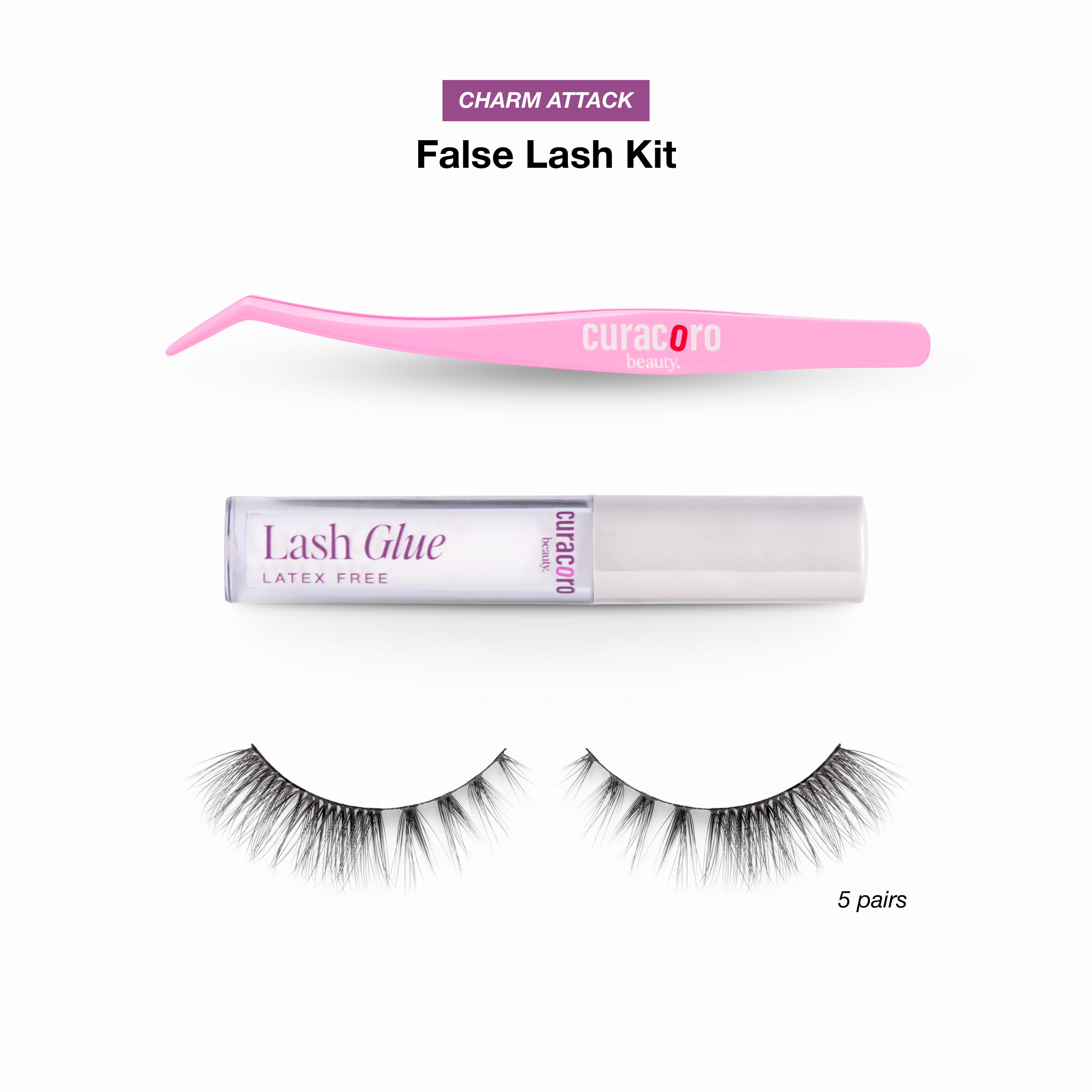 Ultra-light Micro band Strip Lash Kit – Charm Attack
