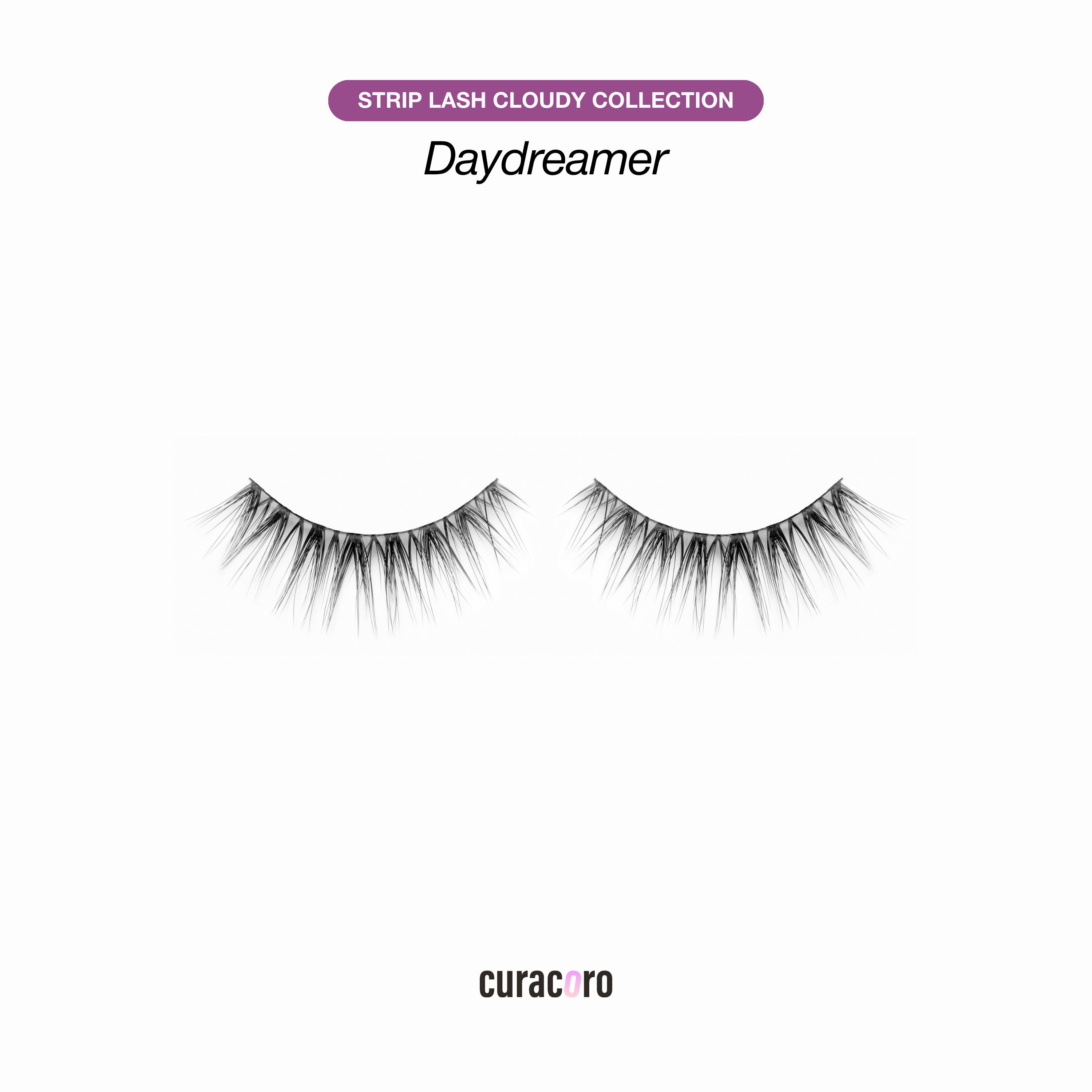 Ultra-light Micro band Strip Lash - Daydreamer Style (5 pairs)