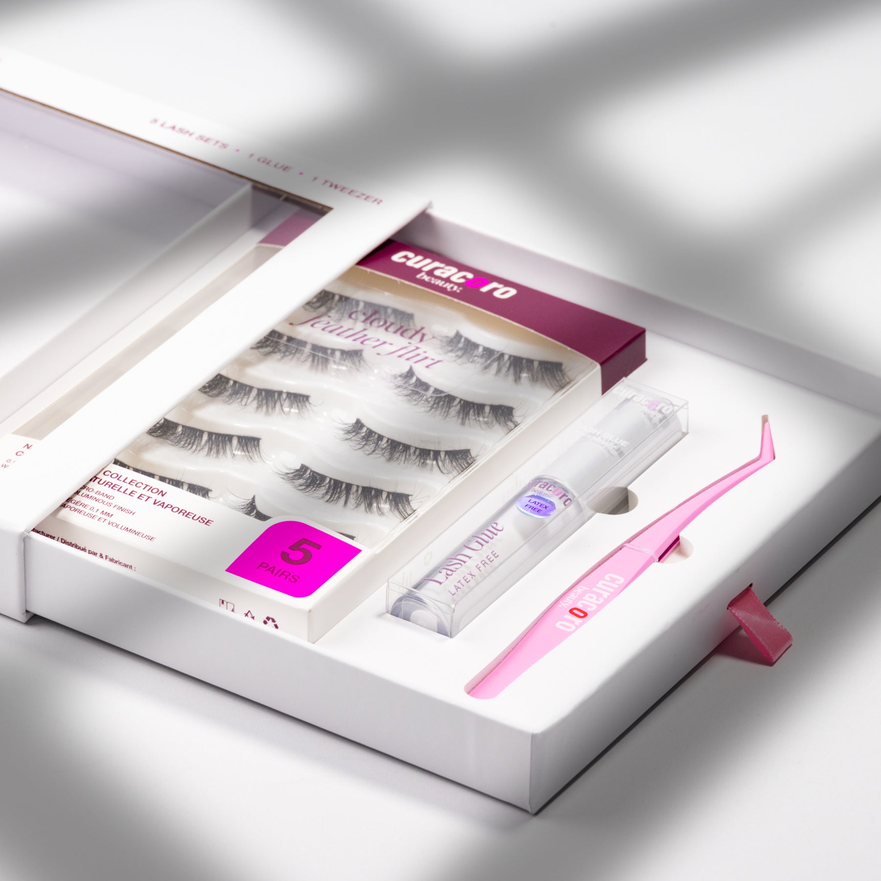 Ultra-light Micro band Strip Lash Kit – Feather Flirt