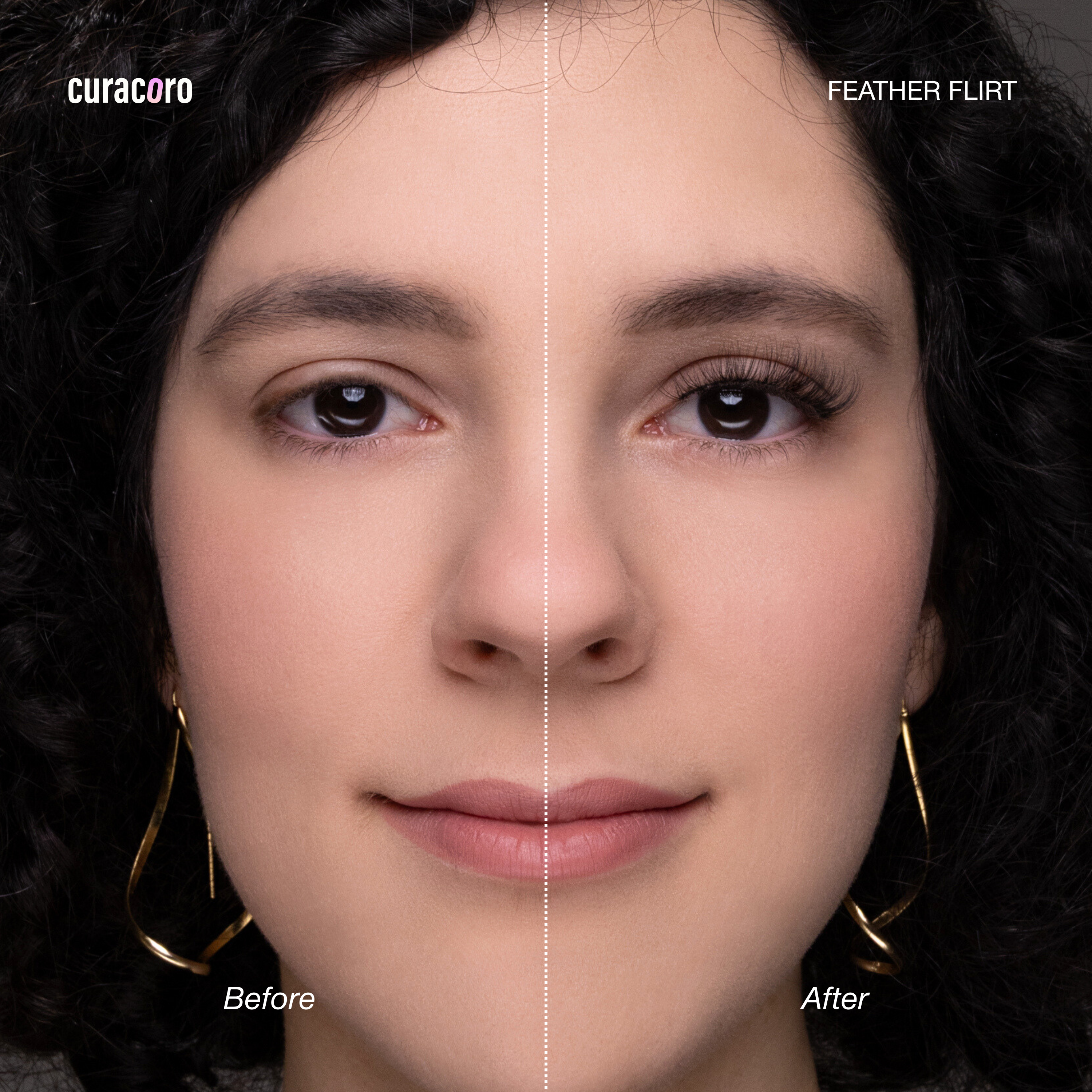 Ultra-light Micro band Strip Lash - Feather Flirt Style (5 pairs)