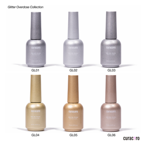 Glitter Overdose - Glitter Gel Nail Collection (6 Shades / 15ml Each)