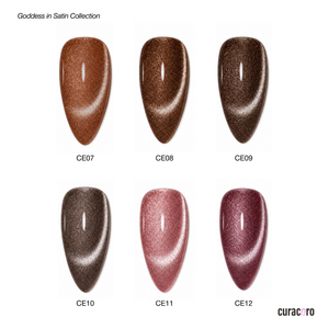 Goddess in Satin - Cat Eyes Gel Nail Collection (6 Shades / 15ml Each)