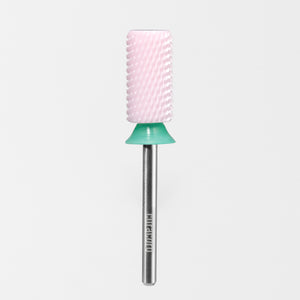 Ceramic Nail Drill Bit - Large Barrel Bits - Chamfer - Coarse 3/32"