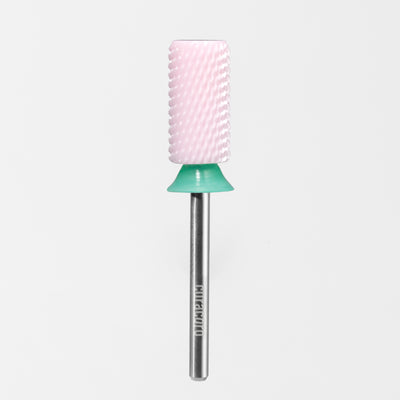 Ceramic Nail Drill Bit - Large Barrel Bits - Chamfer - Coarse 3/32"