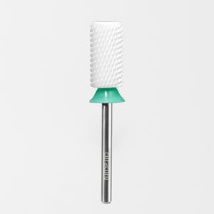 Ceramic Nail Drill Bit - Large Barrel Bits - Chamfer - Coarse 3/32"