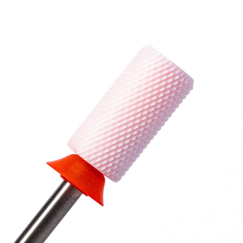 Ceramic Nail Drill Bit - Large Barrel Bit – Chamfer - Fine 3/32"