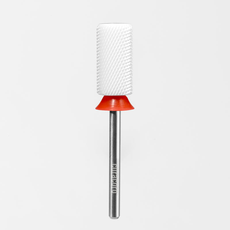 Ceramic Nail Drill Bit - Large Barrel Bit – Chamfer - Fine 3/32"