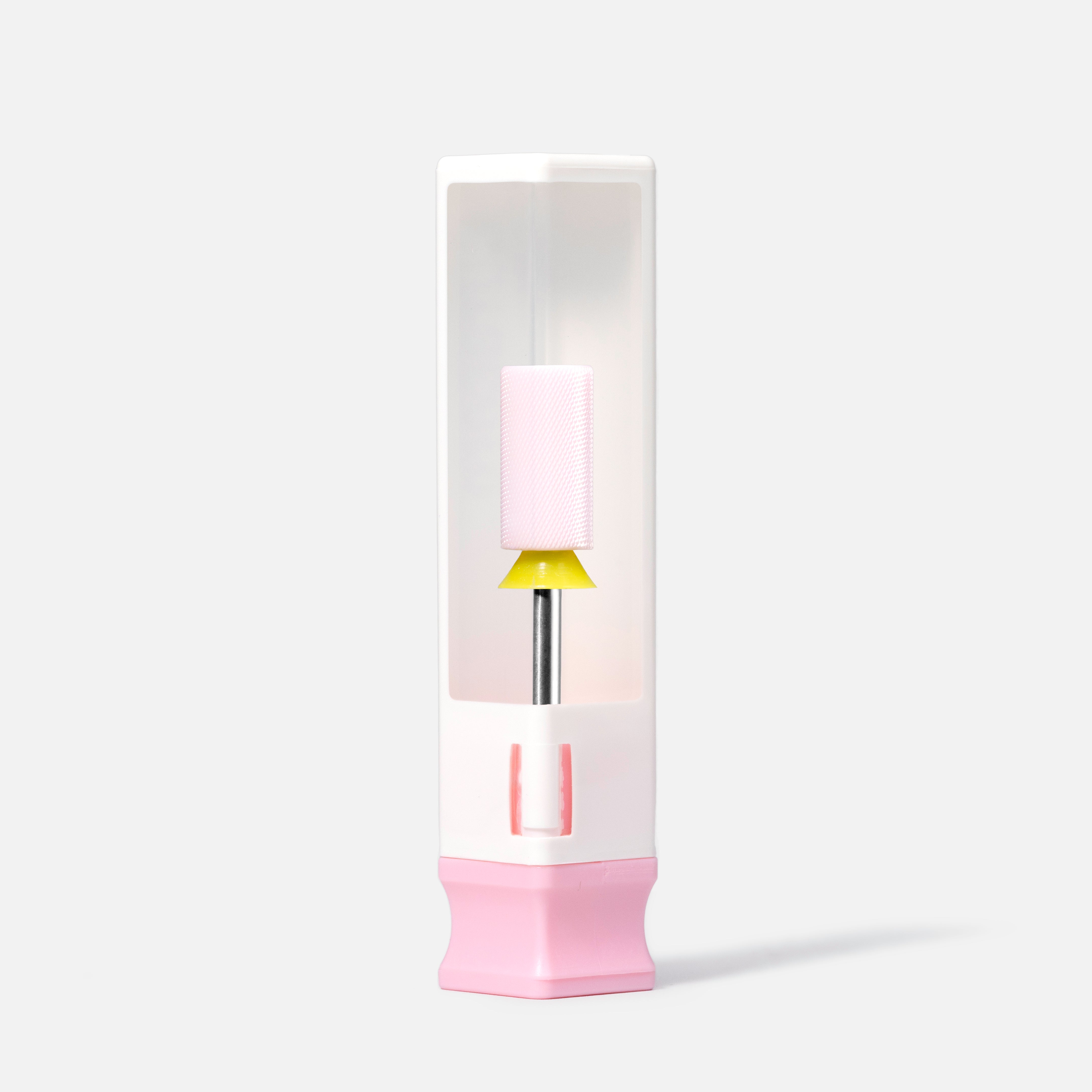 Ceramic Nail Drill Bit - Large Barrel Bits - Chamfer - Extra Fine 3/32"