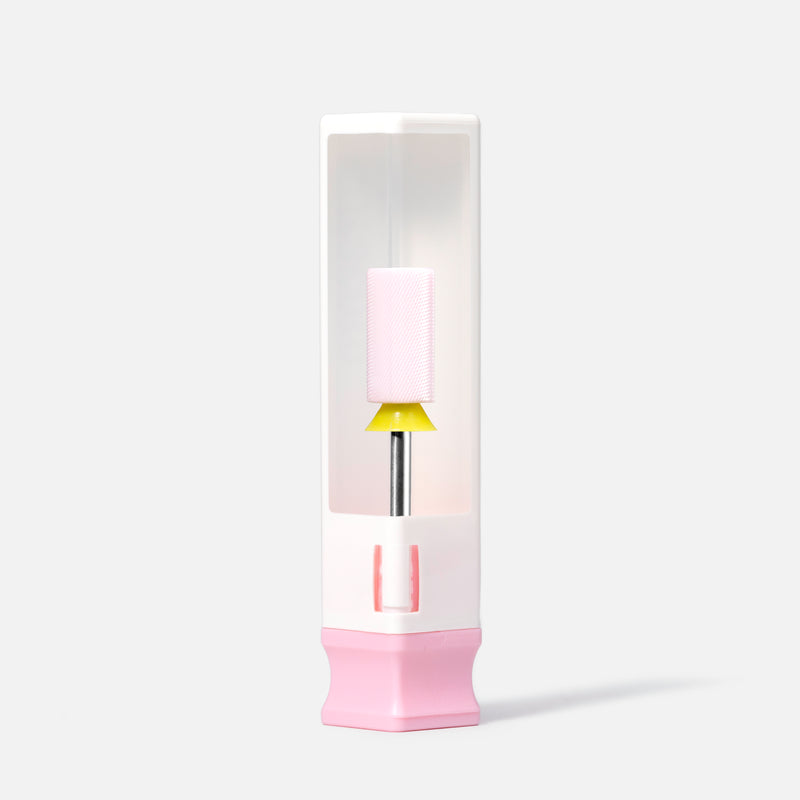 Ceramic Nail Drill Bit - Large Barrel Bits - Chamfer - Extra Fine 3/32"