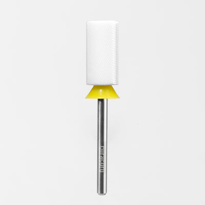 Ceramic Nail Drill Bit - Large Barrel Bits - Chamfer - Extra Fine 3/32"