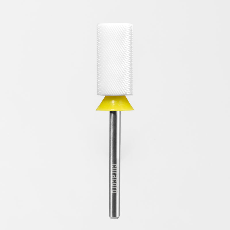 Ceramic Nail Drill Bit - Large Barrel Bits - Chamfer - Extra Fine 3/32"