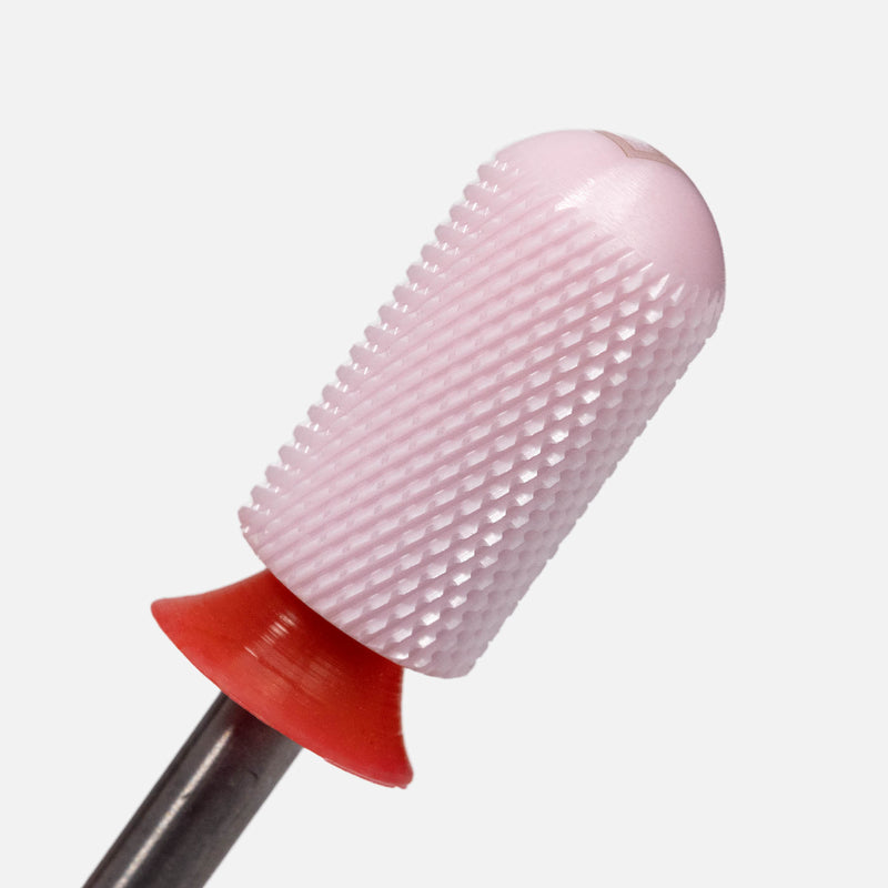 Ceramic Nail Drill Bit - Large Barrel Smooth Top Bit – Fine 3/32"