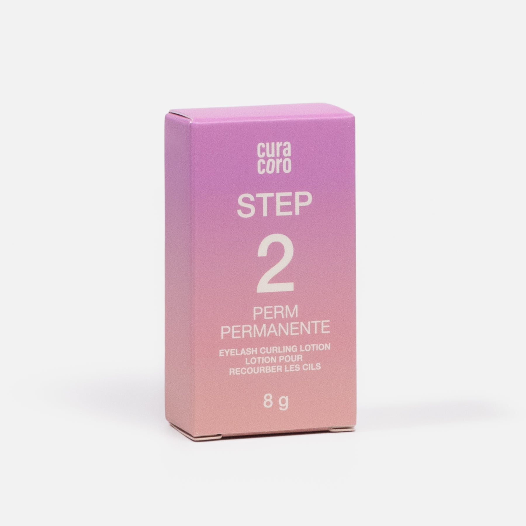 Lash Lift Perm Step 2 Box Over White Background