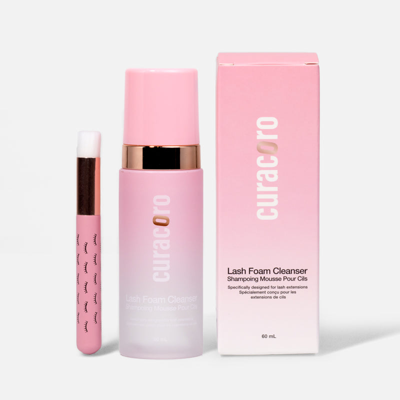 Bundle 10 x Curacoro Lash Foam Bath 60ml (Rose Scented)
