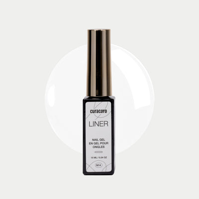 Nail Liner Gel - N14: White Bottle Over White Background