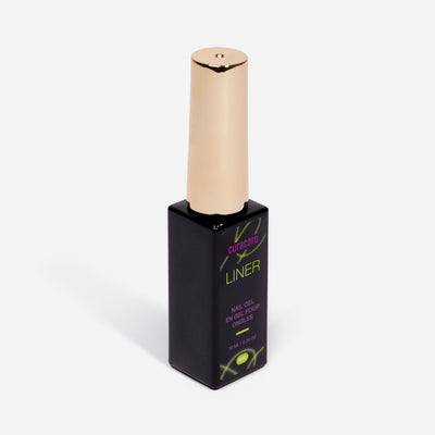 Nail Liner Gel - N03: Lemon Twilight Bottle Over White Background