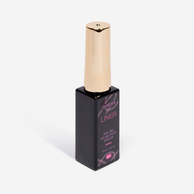 Nail Liner Gel - N11: Pink Pulse Bottle Over White Background