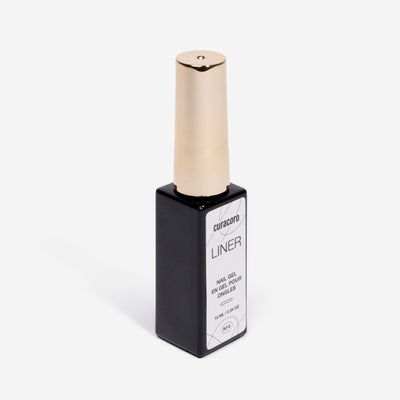 Nail Liner Gel - N14: White Bottle Over White Background