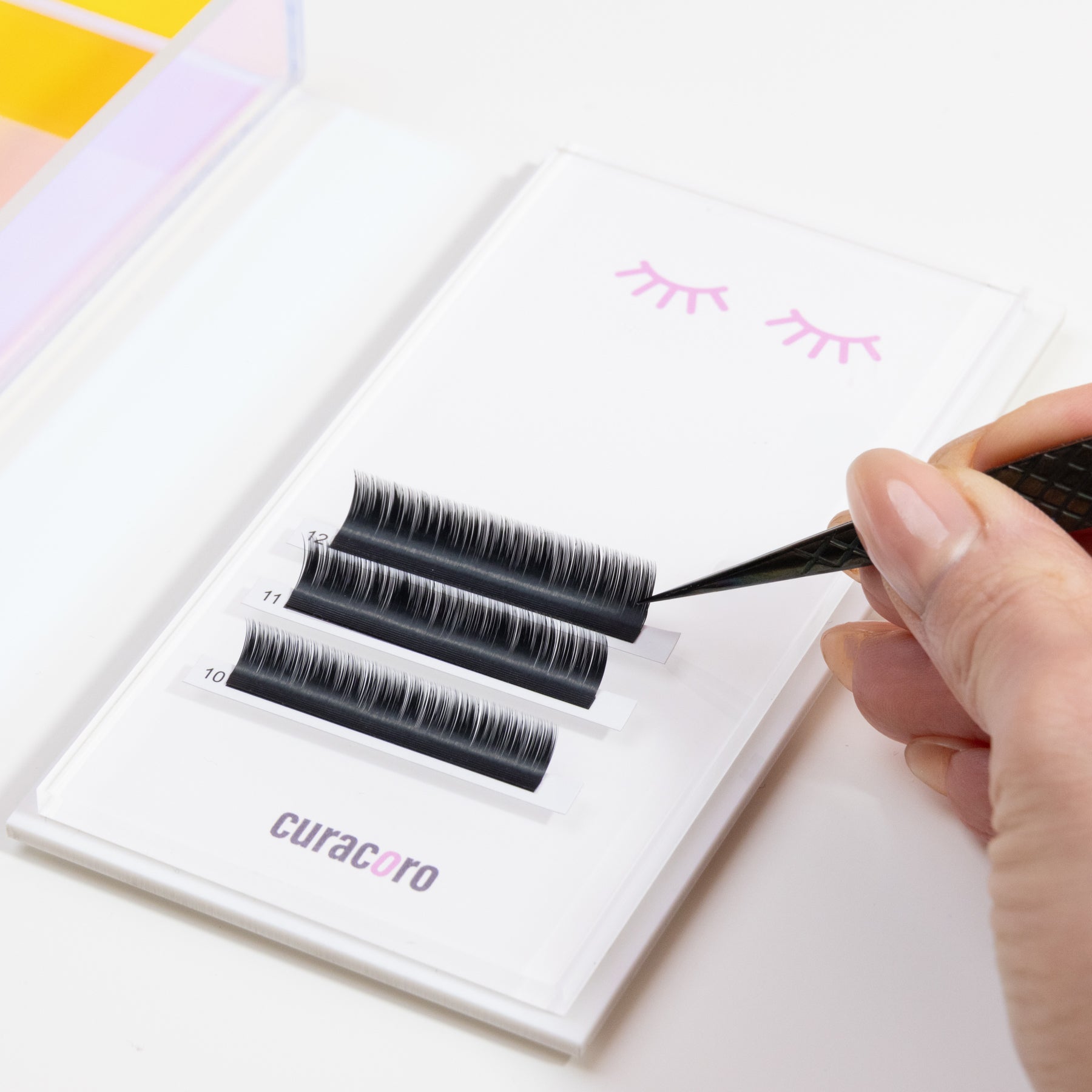Hologram Lash Tile Pallet with Cover