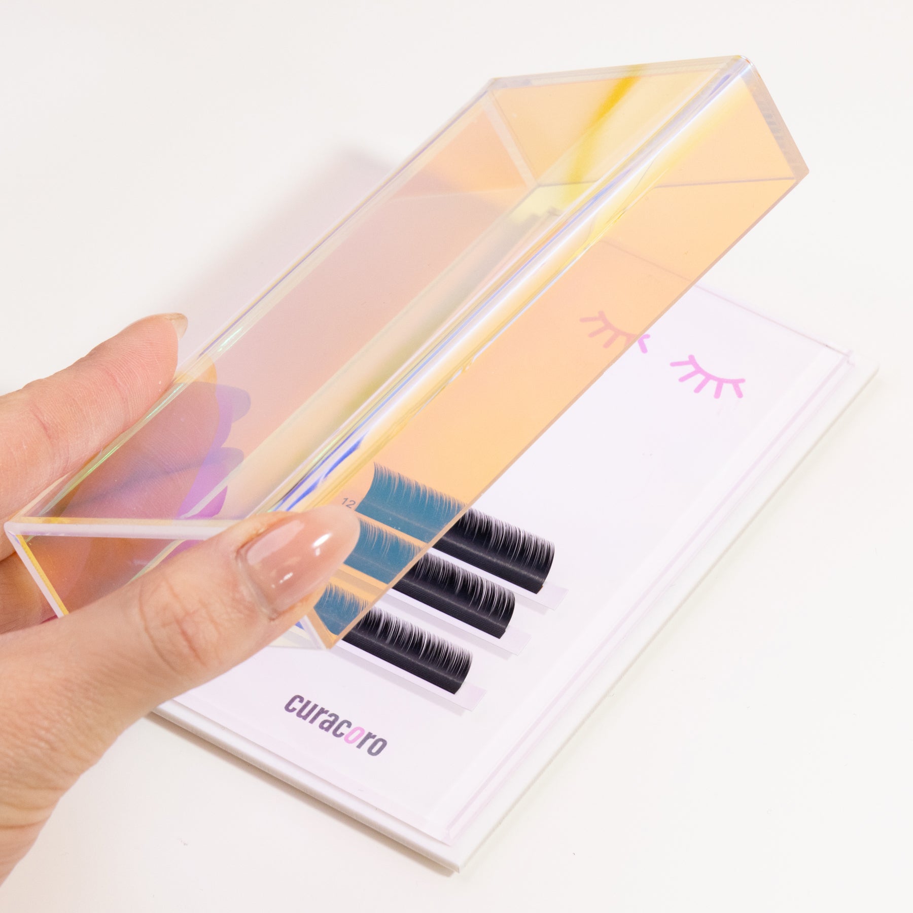 Hologram Lash Tile Pallet with Cover