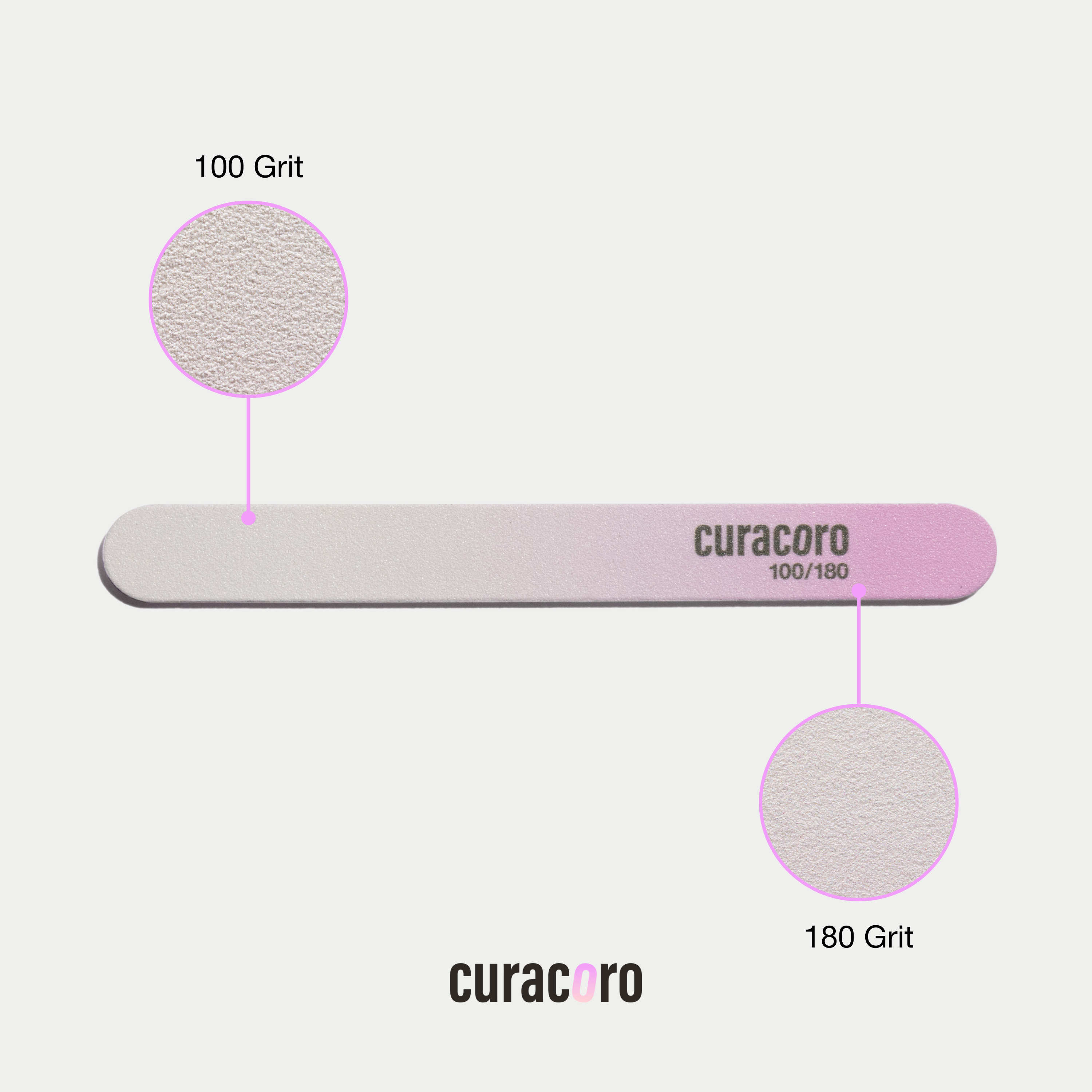 Dual-Sided Nail Files - Professional Quality | 10-Pack