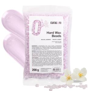 Curacoro Italian Hard Wax Beans - Extra Crystal - Mauve Jasmine (200g)