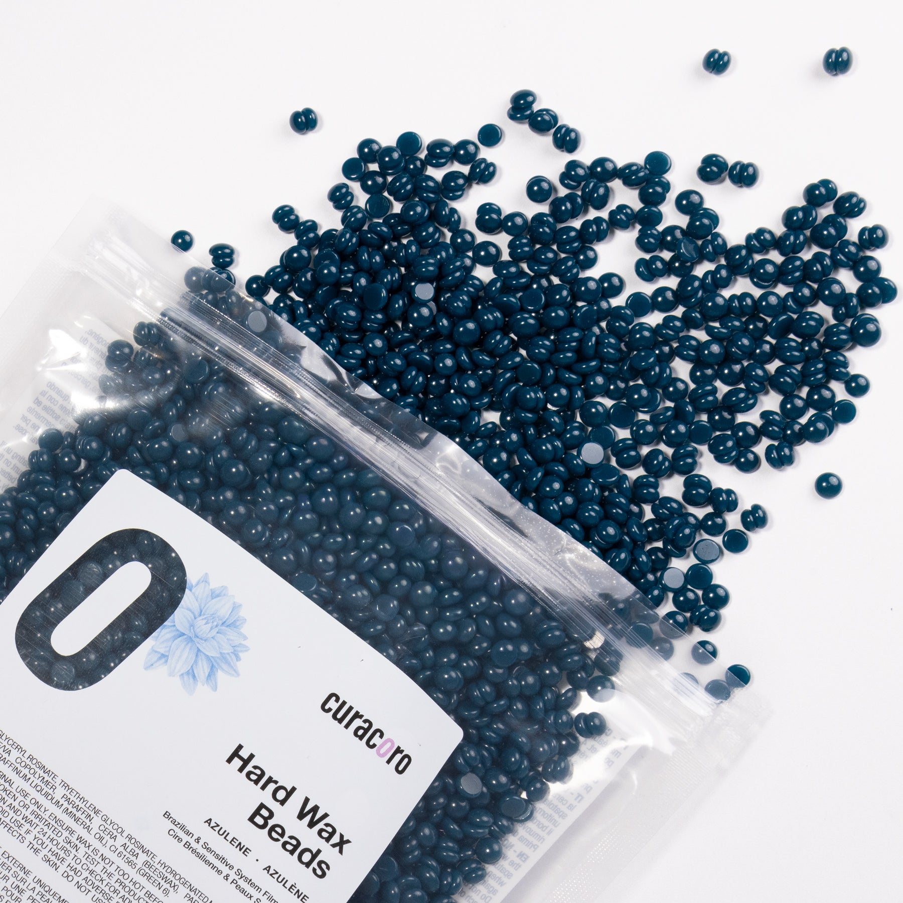 Curacoro Italian Hard Wax Beans - Pelables Primo - Azulene