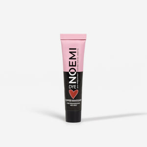 Noemi Hybrid Brow & Lash Dye - Mahogany Bottle Over White Background