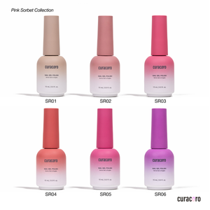 Pink Sorbet - Syrup Gel Nail Collection (6 Shades / 15ml Each)