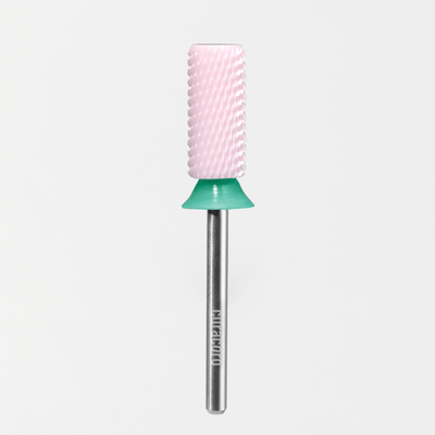 Ceramic Nail Drill Bit - Small Barrel Bits - Chamfer - Coarse 3/32"