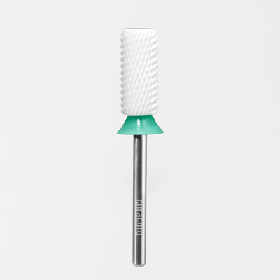 Ceramic Nail Drill Bit - Small Barrel Bits - Chamfer - Coarse 3/32"