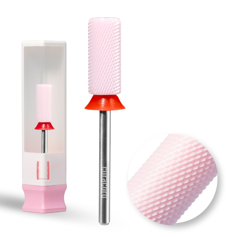 Ceramic Nail Drill Bit - Small Barrel Bit – Chamfer - Fine 3/32"