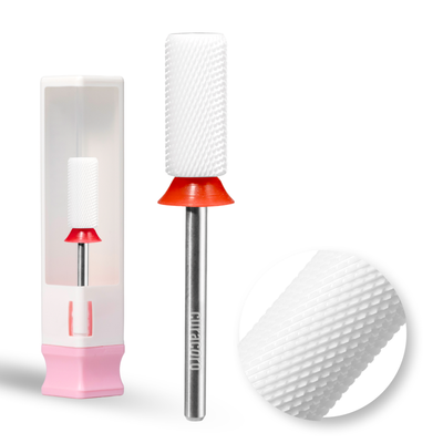 Ceramic Nail Drill Bit - Small Barrel Bit – Chamfer - Fine 3/32"