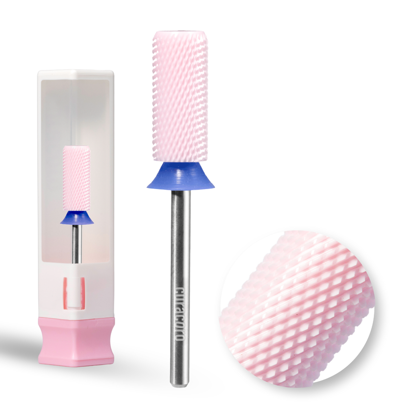 Ceramic Nail Drill Bit - Small Barrel Bit – Chamfer - Medium 3/32"