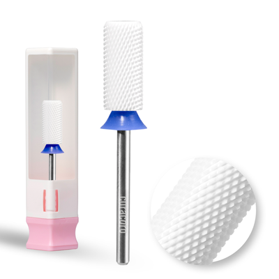 Ceramic Nail Drill Bit - Small Barrel Bit – Chamfer - Medium 3/32"