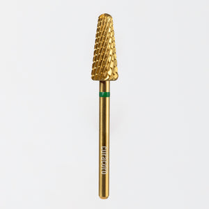 Nail Drill Bit – Slim Cone Cross Spiral Cut (Coarse) 3/32"