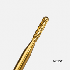 Cuticle Nail Drill Bit - Small Round Barrel 3/32" (C/M/F/XF)