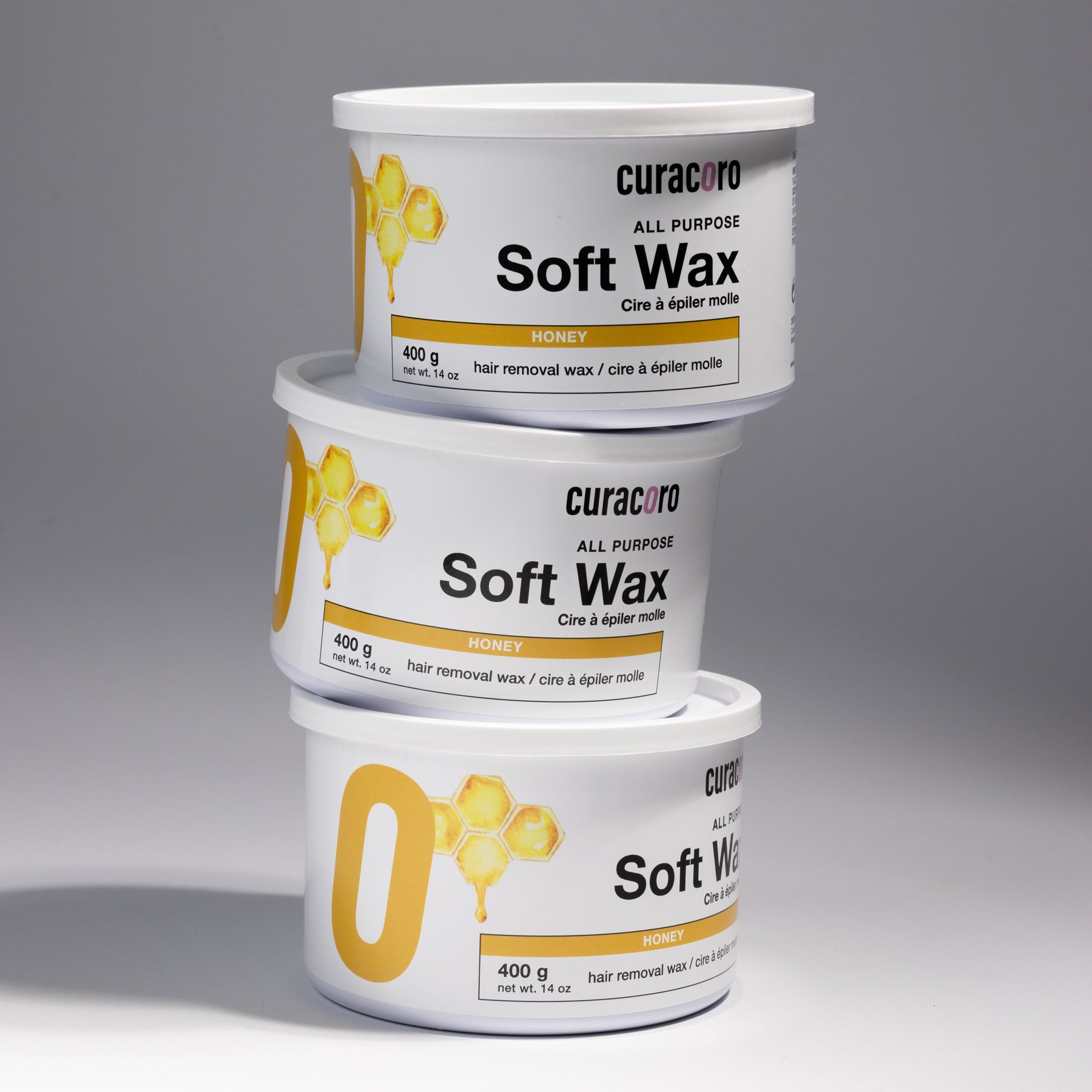 Curacoro Soft Wax – Honey (400g/14oz)