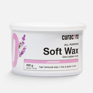 Curacoro Italian Soft Wax – Lavender (400g / 14oz)