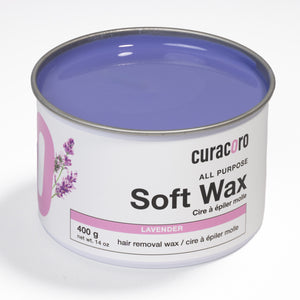 Curacoro Italian Soft Wax – Lavender (400g / 14oz)