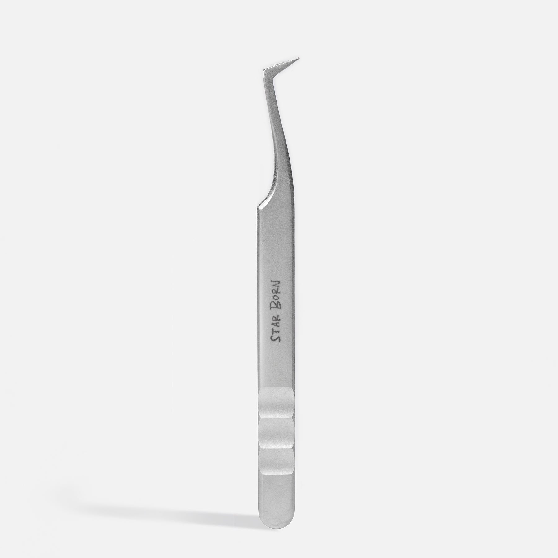 StarBorn L-Shaped Tweezer – Textured Volume Lash Tool | Curacoro
