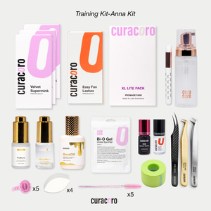 Volume and Mega Volume Eyelash Extension Training Kit - Anna Kit (Upgraded 2026 Version)
