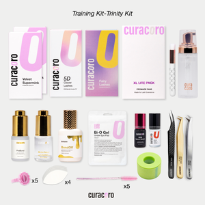 Volume and Hybrid Eyelash Extension Training Kit - Trinity Kit (Upgraded 2026 Version)