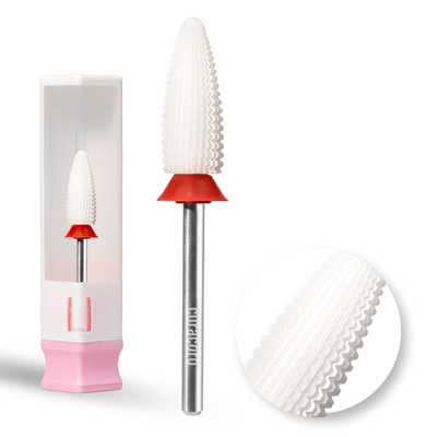 Ceramic Nail Drill Bit - Typhoon Bit – 2 Way – Fine, 3/32"